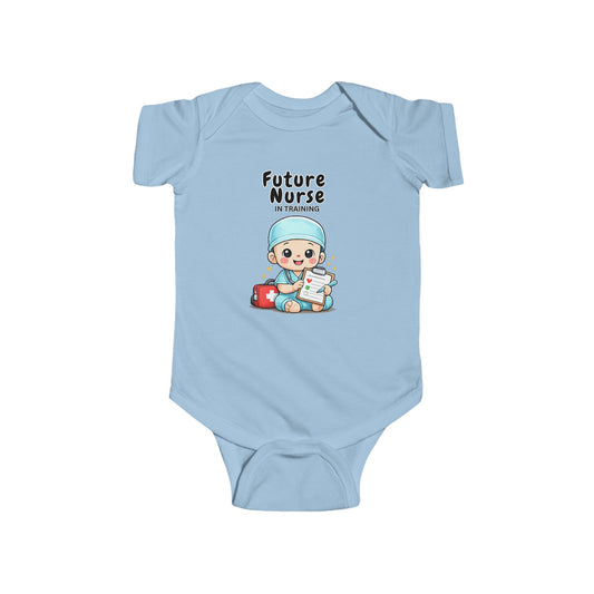 Future Nurse in Training Baby Onesie – Cute Infant Bodysuit, Healthcare Family Outfit, Baby Shower Gift