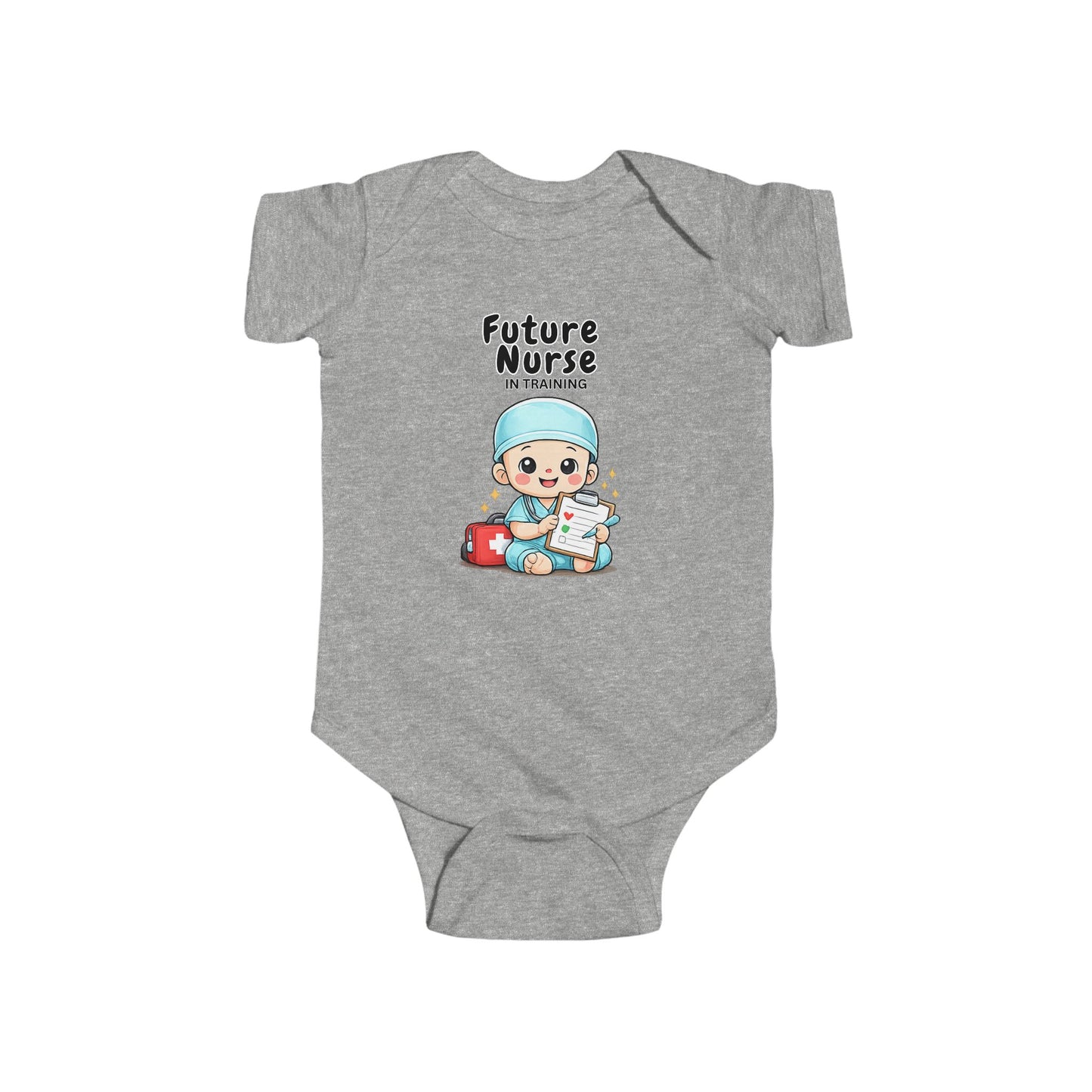 Future Nurse in Training Baby Onesie – Cute Infant Bodysuit, Healthcare Family Outfit, Baby Shower Gift