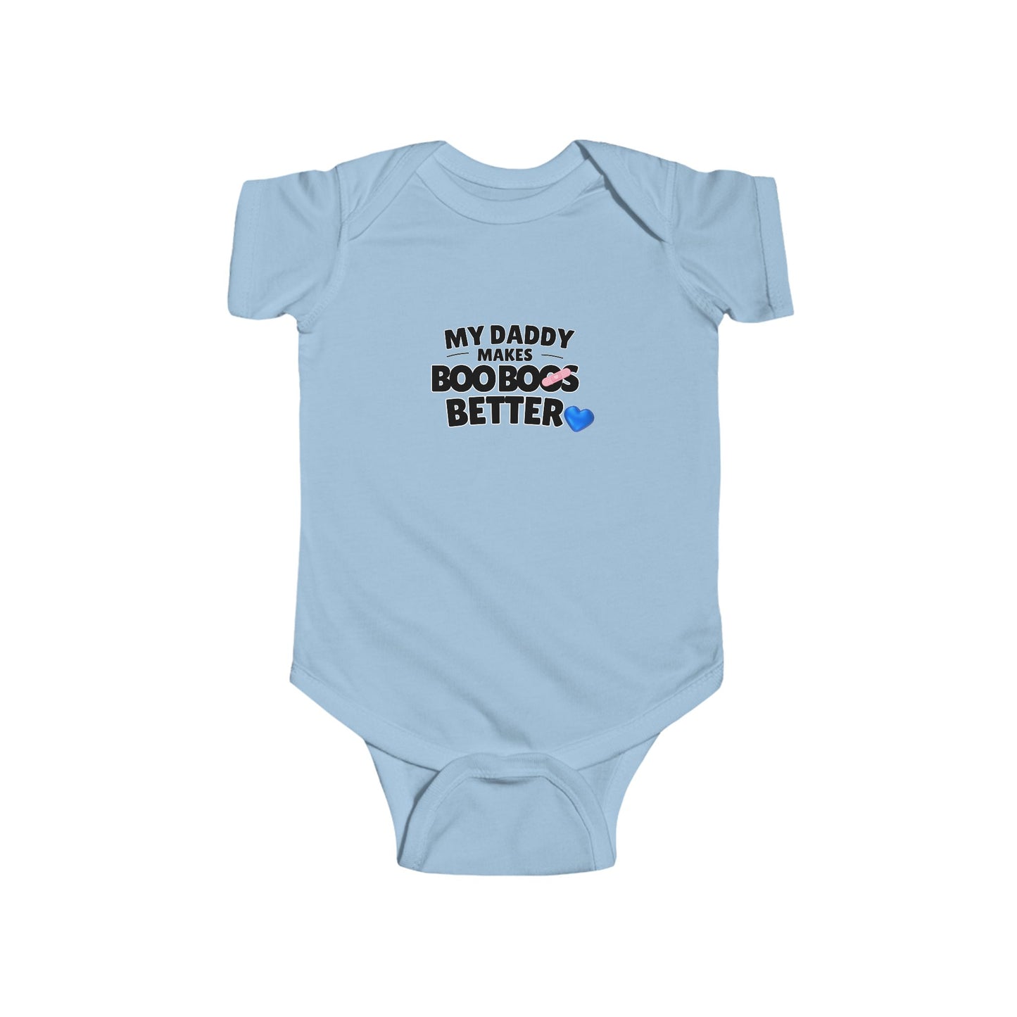 My Daddy Makes Boo Boos Better Baby Onesie – Healthcare Dad Bodysuit, Cute Infant Outfit, Nurse & Medical Dad Gift