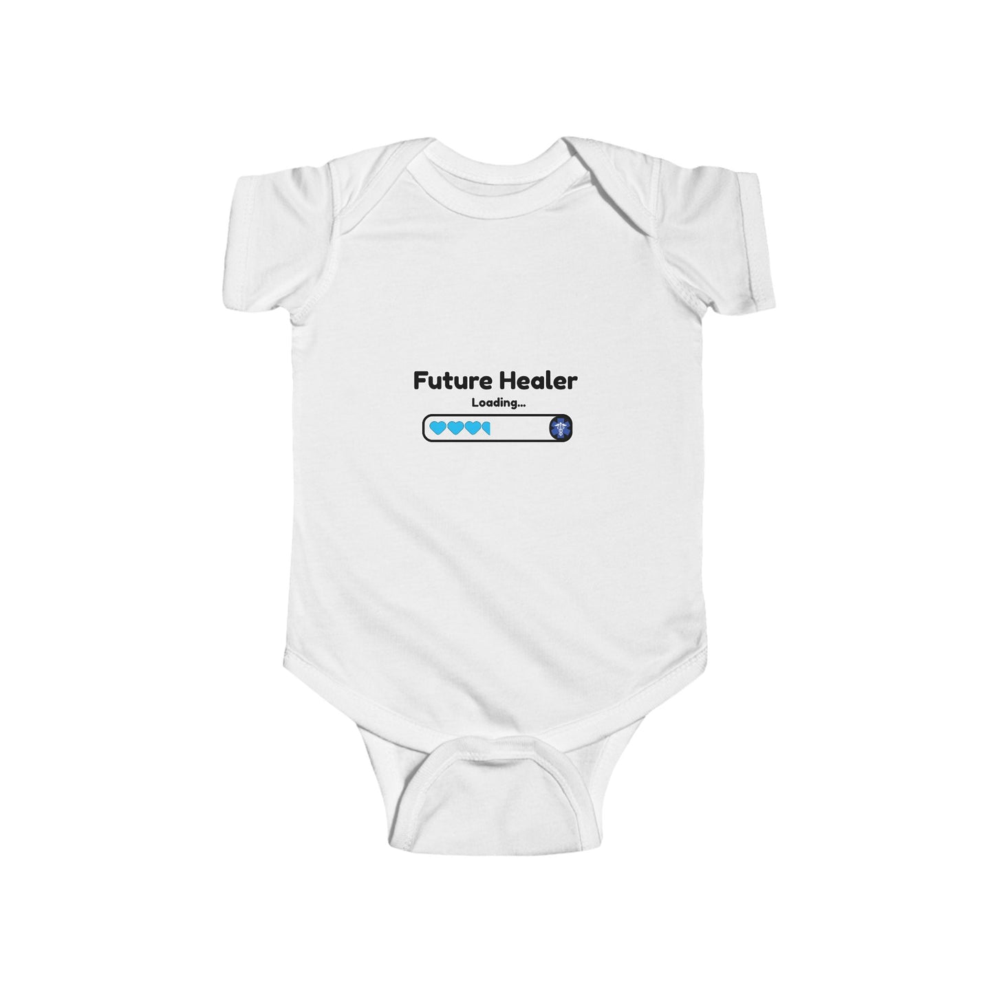 Future Healer Loading... Baby Onesie – Cute Infant Bodysuit, Healthcare Family Outfit, Medical Baby Gift