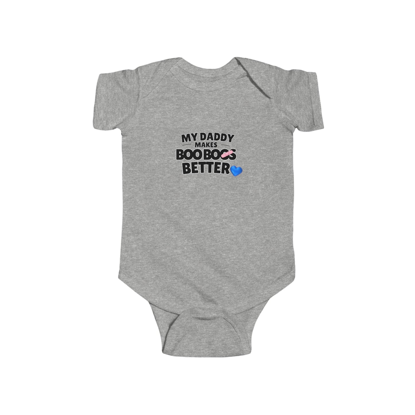 My Daddy Makes Boo Boos Better Baby Onesie – Healthcare Dad Bodysuit, Cute Infant Outfit, Nurse & Medical Dad Gift
