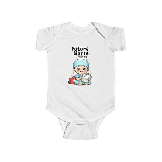 Future Nurse in Training Baby Onesie – Cute Infant Bodysuit, Healthcare Family Outfit, Baby Shower Gift