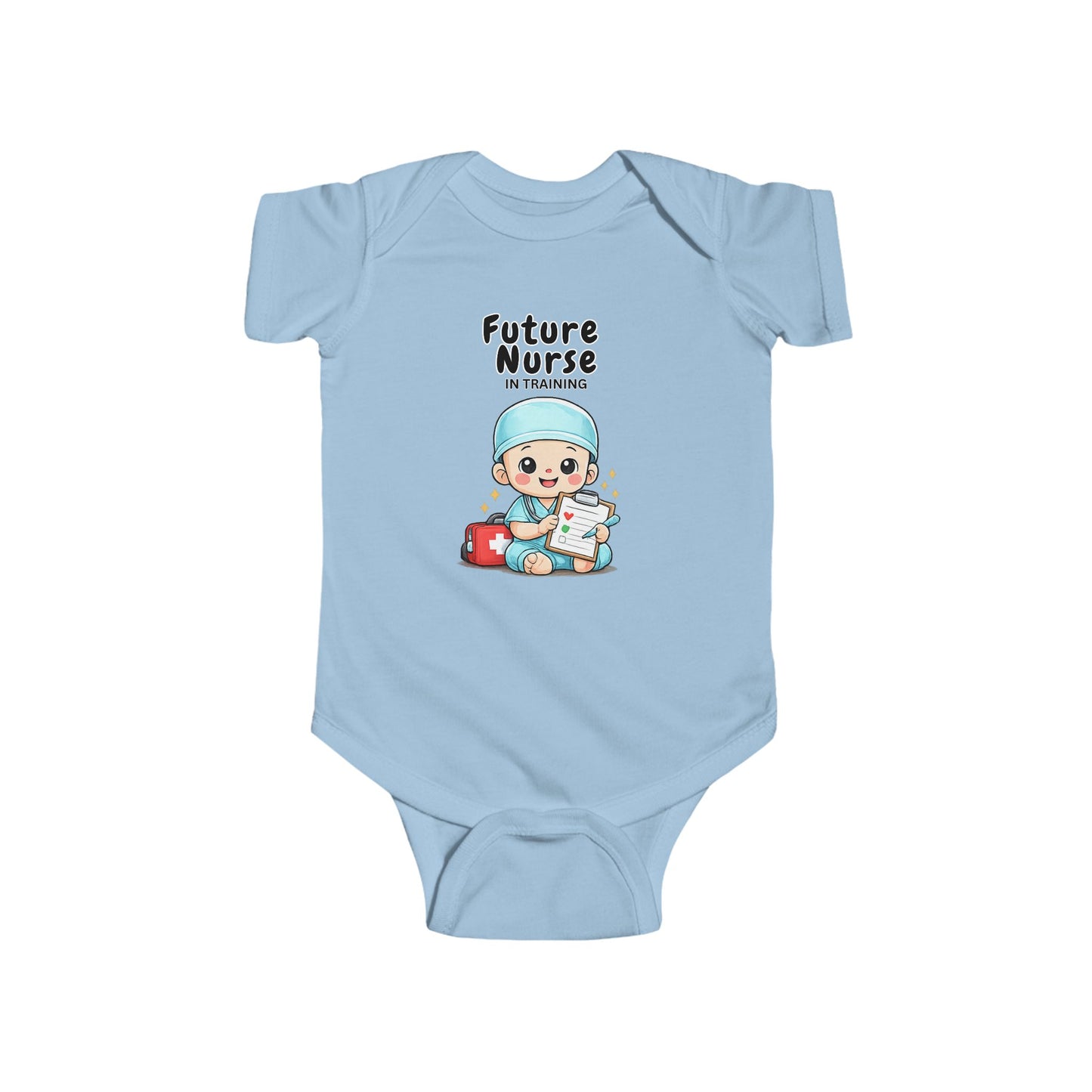Future Nurse in Training Baby Onesie – Cute Infant Bodysuit, Healthcare Family Outfit, Baby Shower Gift