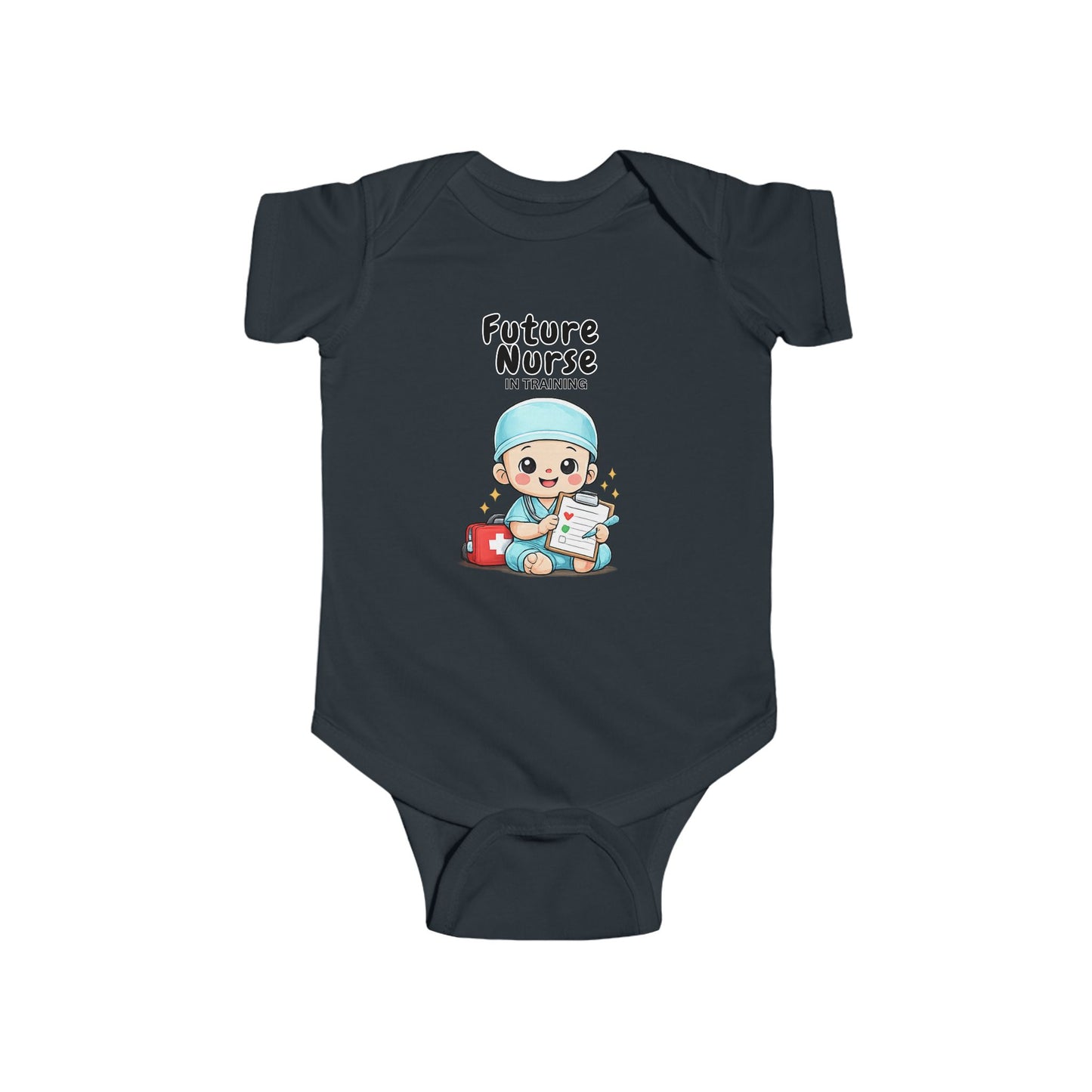 Future Nurse in Training Baby Onesie – Cute Infant Bodysuit, Healthcare Family Outfit, Baby Shower Gift
